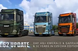 1.62 Update: DAF XG+ Emerald, Sapphire + 30 Years Editions