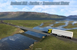 Iceland DLC - Ferries + Transparent Water for ETS2