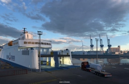 Iceland DLC - Ferries + Transparent Water for ETS2