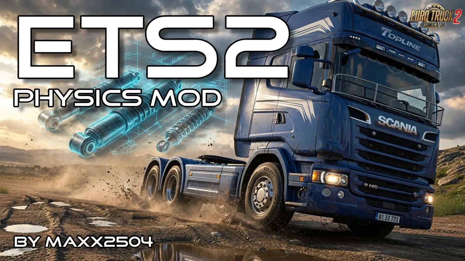 Physics Mod v1.612 By Maxx2504 (1.61.x) for ETS2