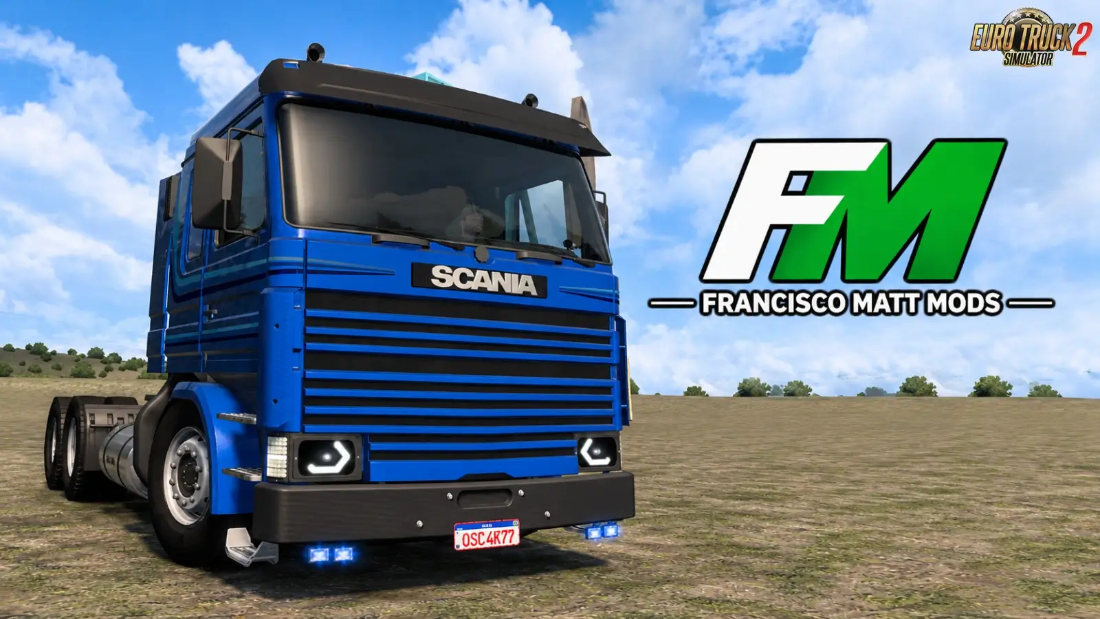 Scania 113 Frontal By Francisco Matt v3.0 (1.61.x) for ETS2