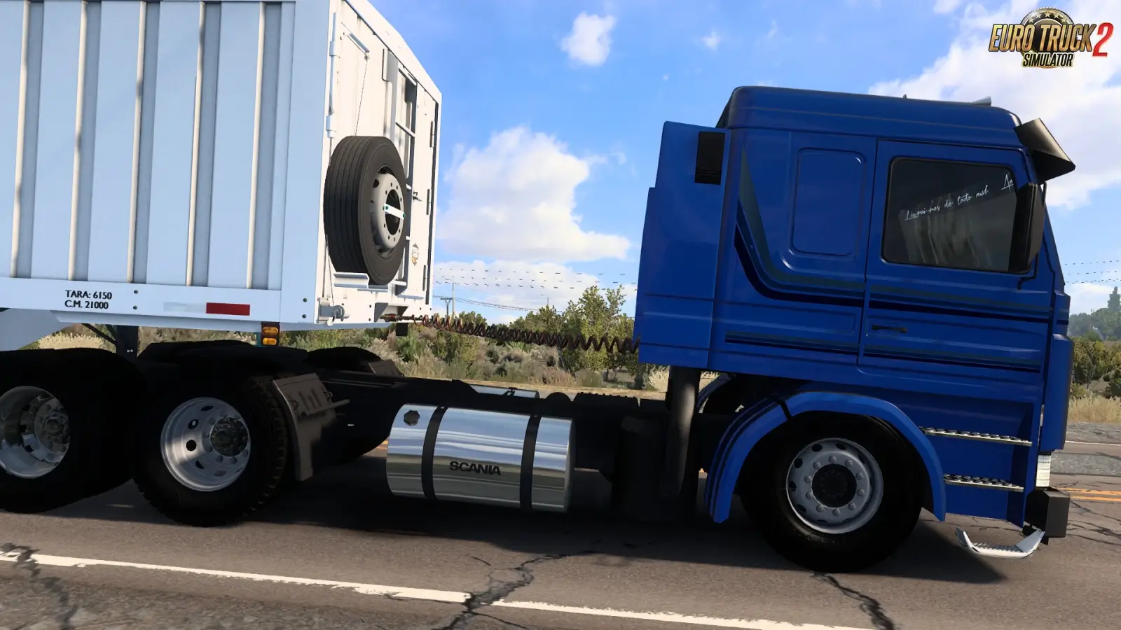 Scania 113 Frontal By Francisco Matt v3.0 (1.61.x) for ETS2 thumbnail 5