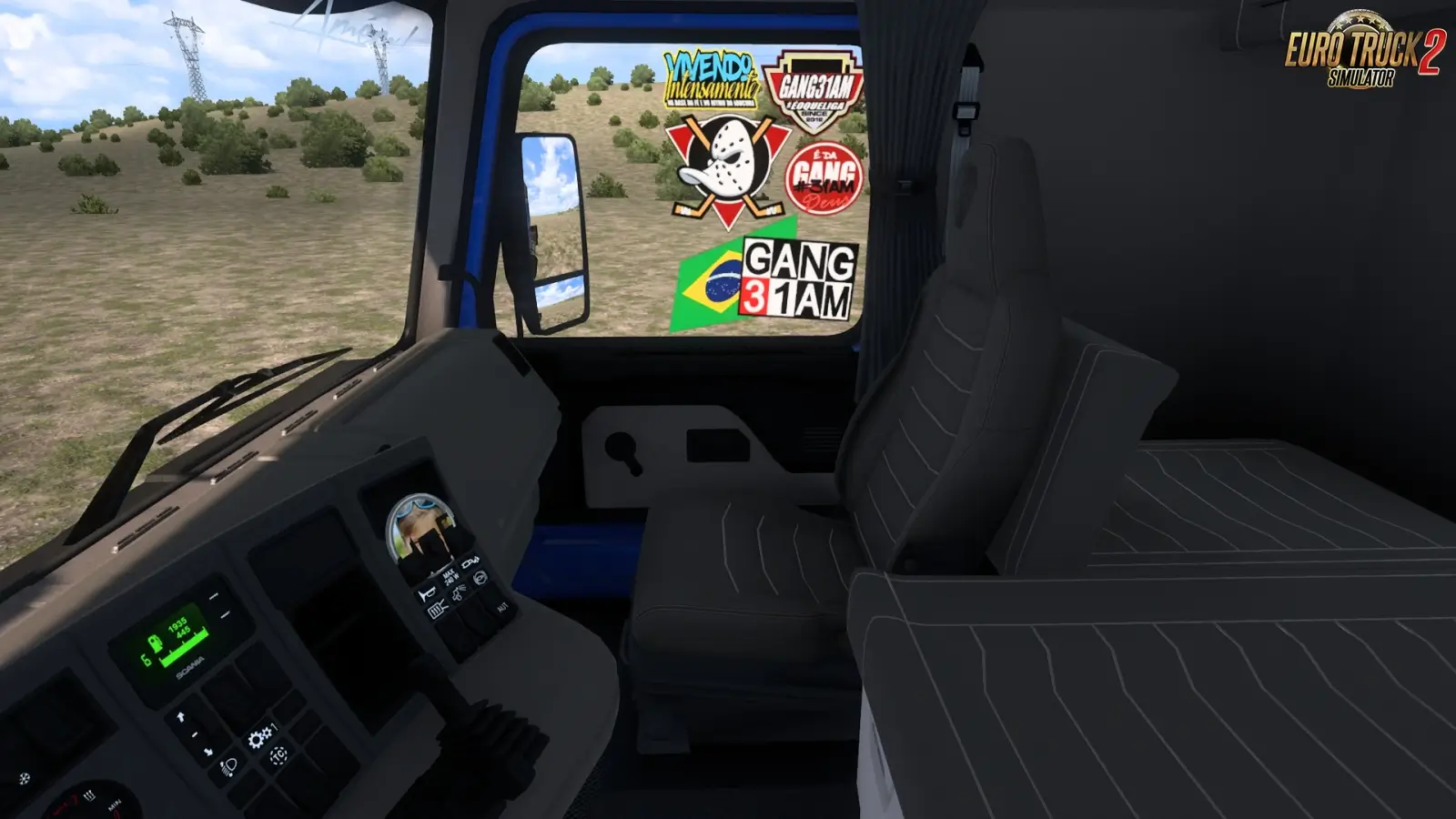 Scania 113 Frontal By Francisco Matt v3.0 (1.61.x) for ETS2 thumbnail 10