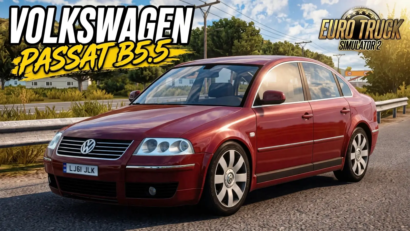 Volkswagen Passat B5.5 W8 + Interior v1.1 (1.61.x) for ETS2