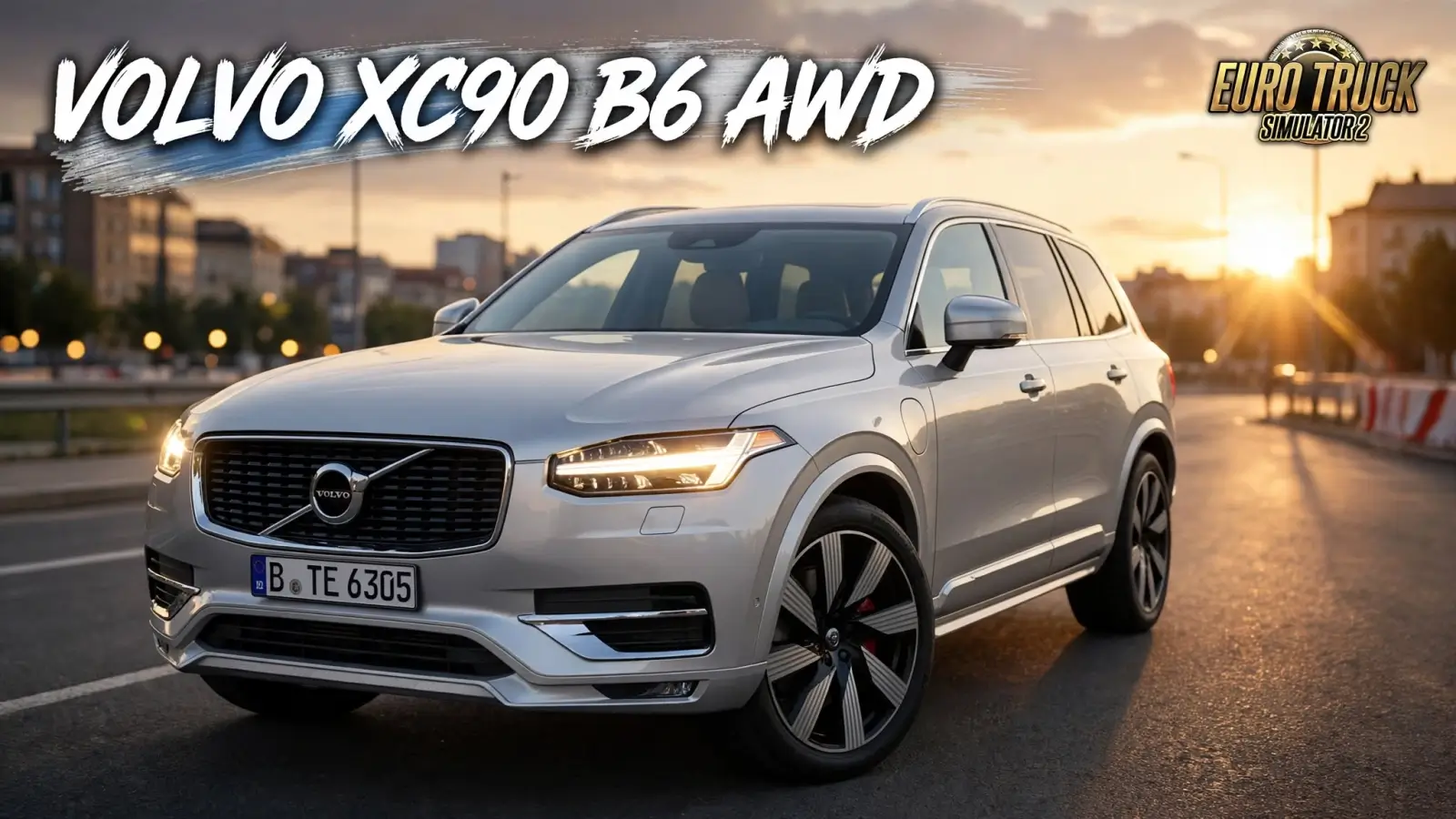 Volvo XC90 B6 AWD + Interior v1.1 (1.61.x) for ETS2